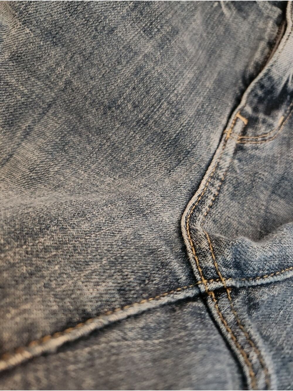 TREASURE & BOND DISTRESSED BLUE DENIM JEAN SHORTS SIZE 30 - 10" RISE - Picture 7 of 7